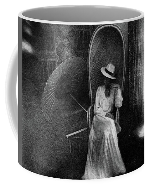White Coffee Mug featuring the photograph The White Dress by Wayne King