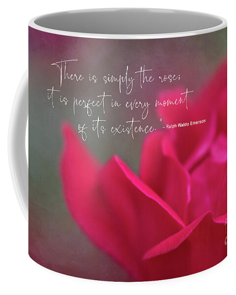Rose Coffee Mug featuring the photograph There is simply the rose by Amy Dundon