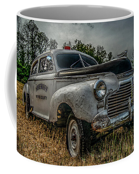 Sheriff Coffee Mug featuring the photograph There's a New Sheriff in Town by Regina Muscarella