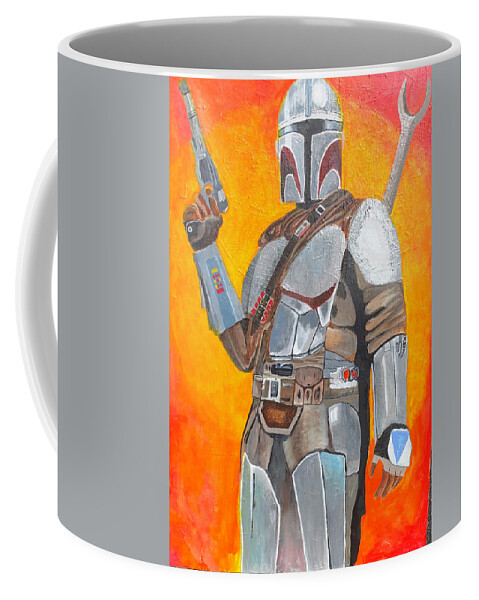 This is the way Mandalorian Coffee Mug by Rob Stone - Pixels