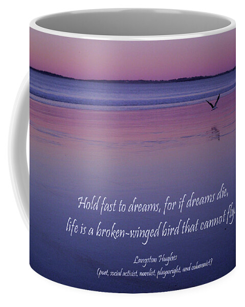 Sentiment Coffee Mug featuring the photograph Thoughts of Dreams by Nancy Griswold