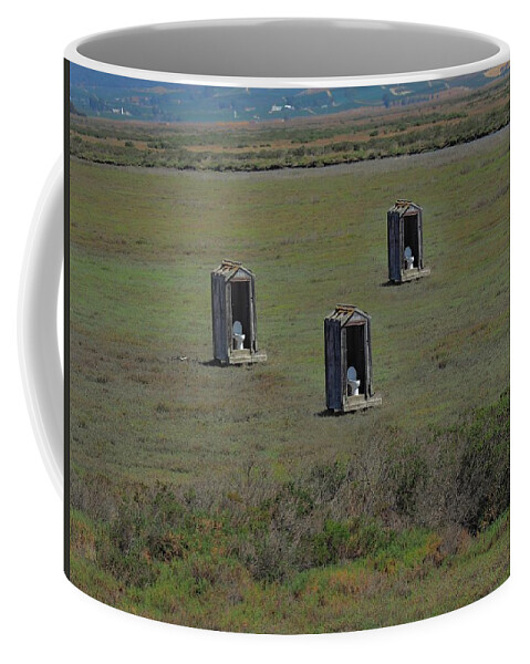 Digital Painting Coffee Mug featuring the photograph Three Heads by Richard Thomas