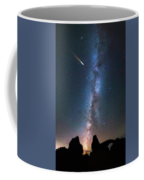  Time Travelers Coffee Mug featuring the photograph Time Travelers by Darren White