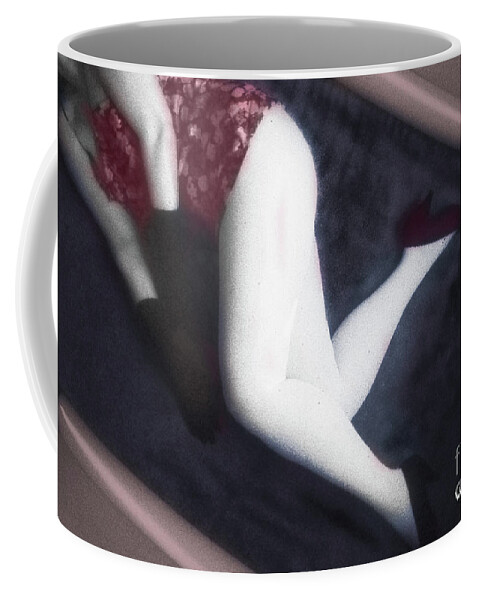 Tinted Bw Coffee Mug featuring the digital art Tinted BW by Bob Winberry