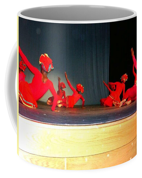  Coffee Mug featuring the photograph Tivoli Dance Troupe by Trevor A Smith