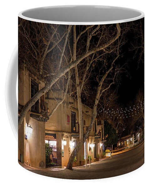  Coffee Mug featuring the photograph Tlaquepaque at Night by Al Judge