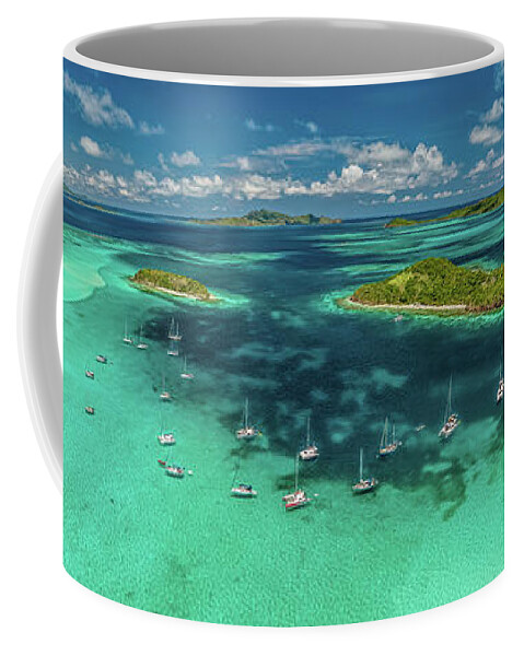 Tobago Cays Coffee Mug featuring the photograph Tobago Cays by Gary Felton