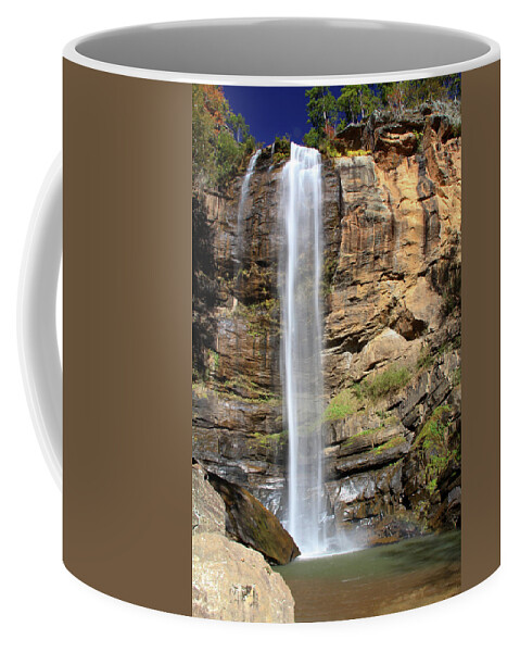 Waterfall Coffee Mug featuring the photograph Toccoa Falls, Georgia, U.S.A by Richard Krebs