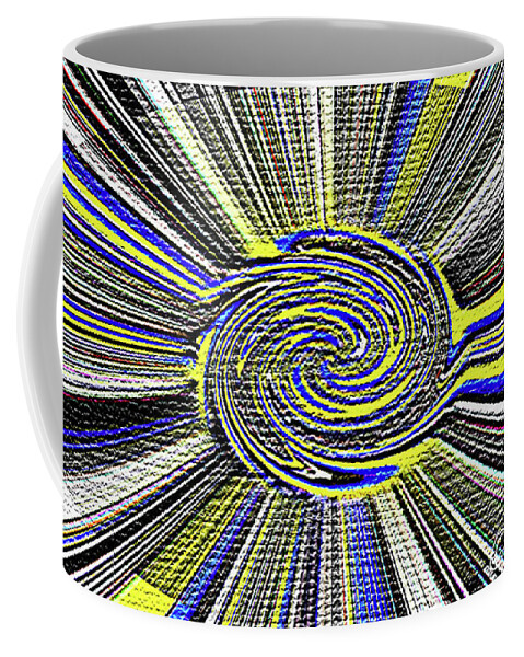 Tom Stanley Janca Abstract #ps1c Coffee Mug featuring the digital art Tom Stanley Janca Abstract #ps1c by Tom Janca