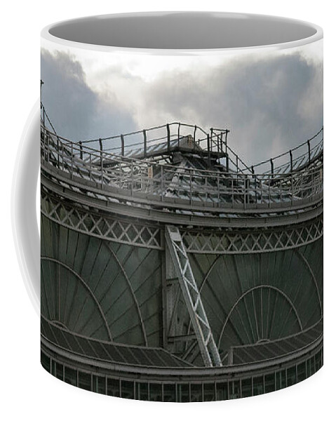Architecture Coffee Mug featuring the photograph Top of Glasgow Station by Moira Law