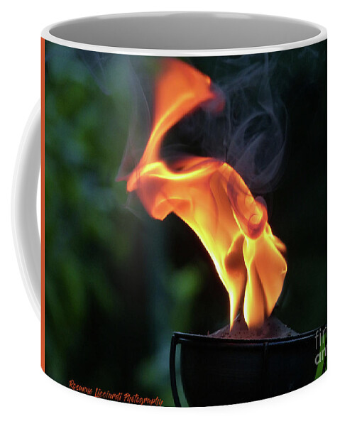 Exotic Coffee Mug featuring the photograph Torch Series III by Rosanne Licciardi