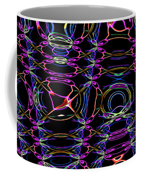 Abstract Coffee Mug featuring the digital art Tornado Storm - Abstract by Ronald Mills