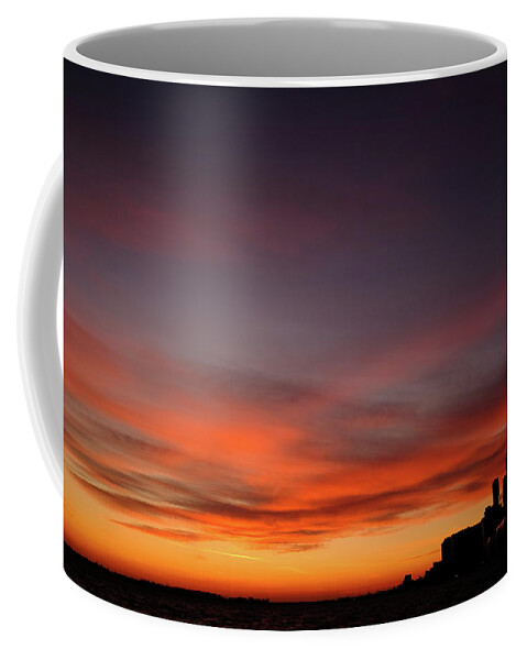 Toronto Coffee Mug featuring the photograph Toronto Sunset by Kreddible Trout