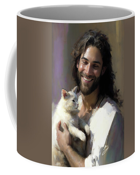 Tender Joy Coffee Mug by Greg Collins - Pixels Merch