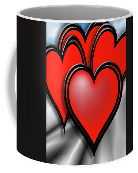 Mighty Sight Studio Coffee Mug featuring the digital art Toxic Bliss by Steve Sperry