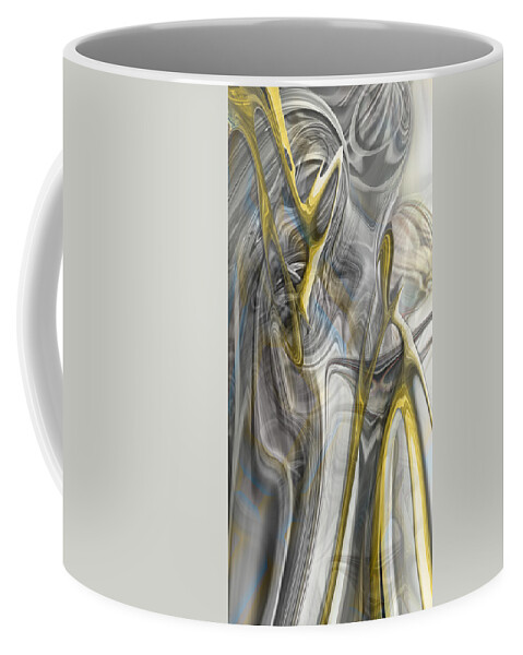 Mighty Sight Studio Coffee Mug featuring the digital art Trading for Trinkets by Steve Sperry