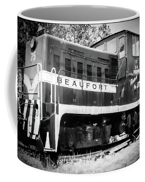 Railway Coffee Mug featuring the photograph Train Number 75 by Roberta Byram