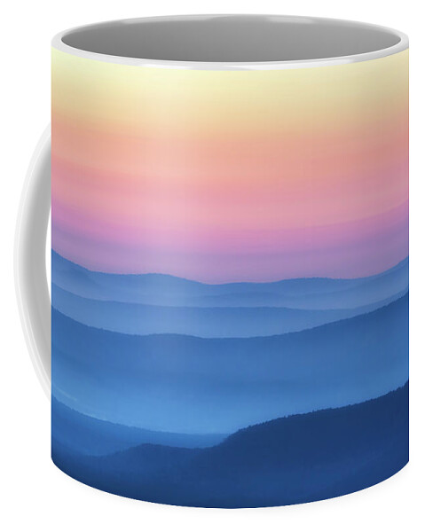 Mount Magazine Coffee Mug featuring the photograph Tranquil Dawn by James Barber
