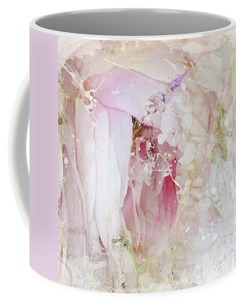 Abstract Coffee Mug featuring the photograph Trapped in Wonderland by Karen Lynch