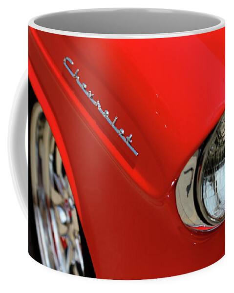 Chevy Bel Air Coffee Mug featuring the photograph Tri Five by Lens Art Photography By Larry Trager