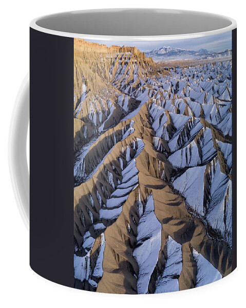 Utah Coffee Mug featuring the photograph Desert Angles by Wesley Aston