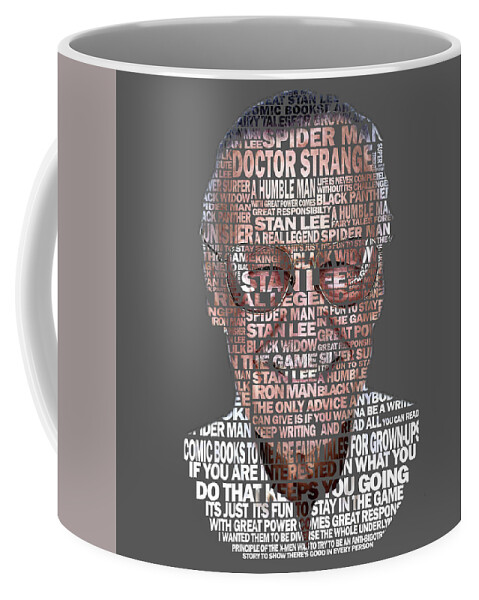 Stan Lee Illustration Tribute Mug - My Icon Clothing