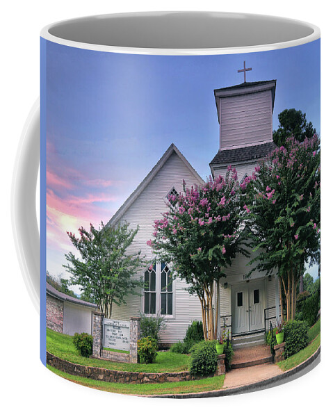 Church Coffee Mug featuring the photograph Trinity Lutheran Church by William Rainey