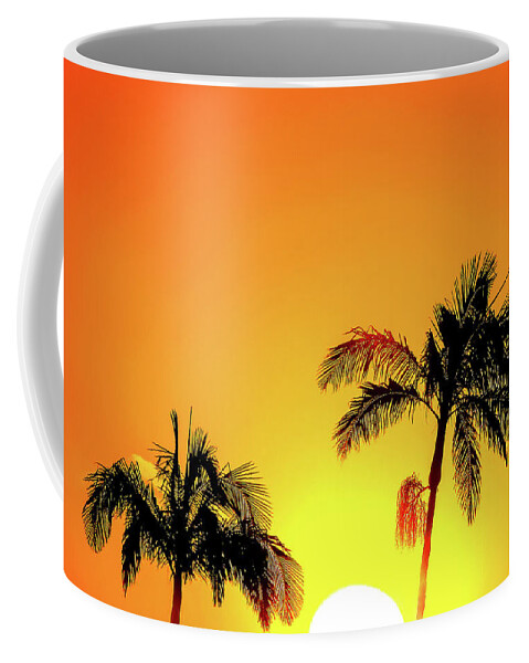 Sunset Coffee Mug featuring the photograph Tropical Delight by Az Jackson