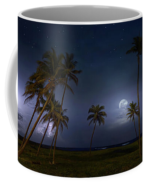 Lauderdale By The Sea Coffee Mug featuring the photograph Tropical Tempest by Mark Andrew Thomas