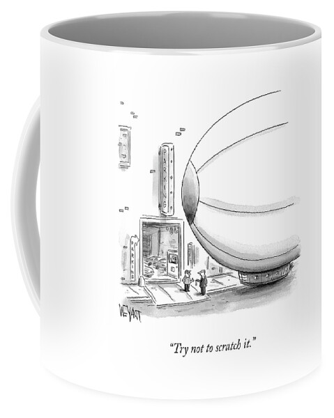 Try Not To Scratch It Coffee Mug