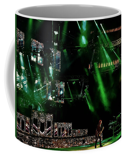 Photograph Entertainment Tso Coffee Mug featuring the photograph TSO in Concert by Beverly Read