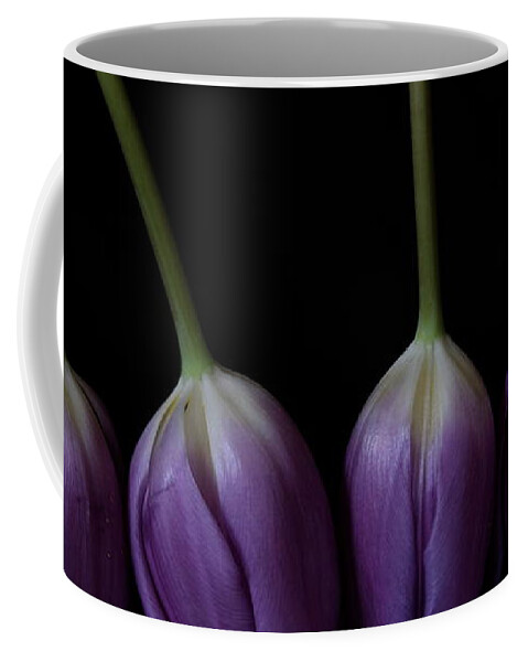 Floral Coffee Mug featuring the photograph Tulip 1116 2V by Julie Powell