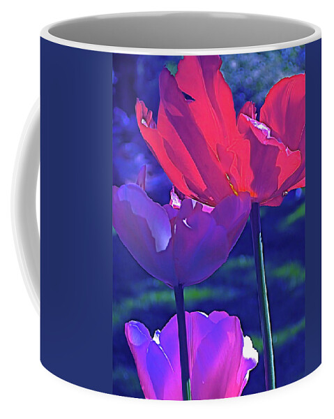 Tulips Coffee Mug featuring the photograph Tulip 3 by Pamela Cooper
