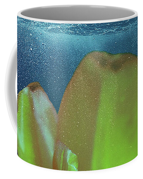Tulip Coffee Mug featuring the photograph Tulip Underwater by Johanna Hurmerinta