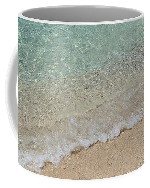 Mediterranean Coffee Mug featuring the photograph Turquoise blue sea water and diving in Calpe by Adriana Mueller