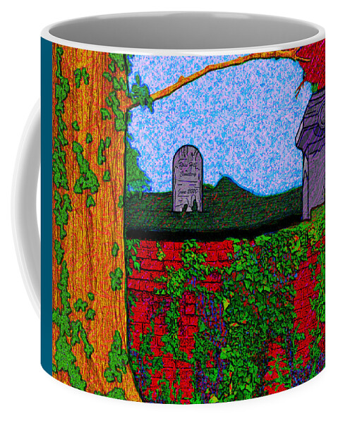 Macon Coffee Mug featuring the digital art Twilight At Rose Hill by Rod Whyte