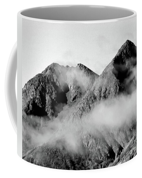 Mountain Coffee Mug featuring the photograph Twin Peaks by Kimberly Blom-Roemer