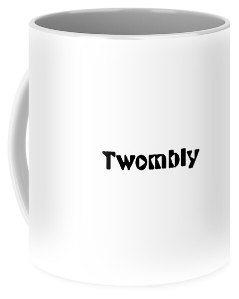 Twombly Coffee Mug featuring the digital art Twombly by TintoDesigns