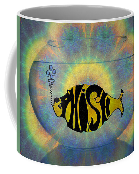 Phish Coffee Mug featuring the photograph Tye Dye Phish Bowl by Bill Cannon
