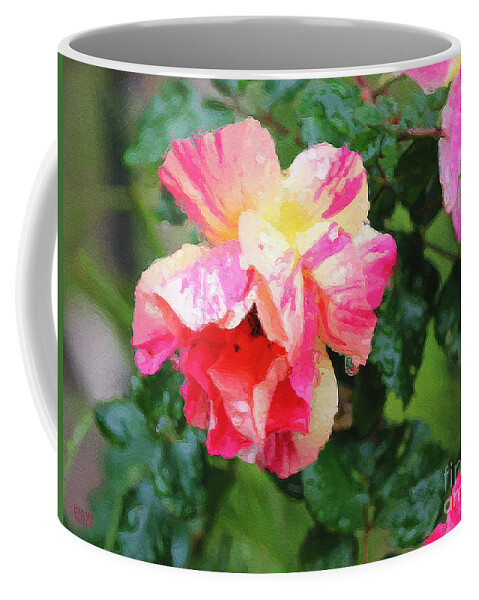 Rose Coffee Mug featuring the photograph Tyger Rose Burning Bright by Brian Watt