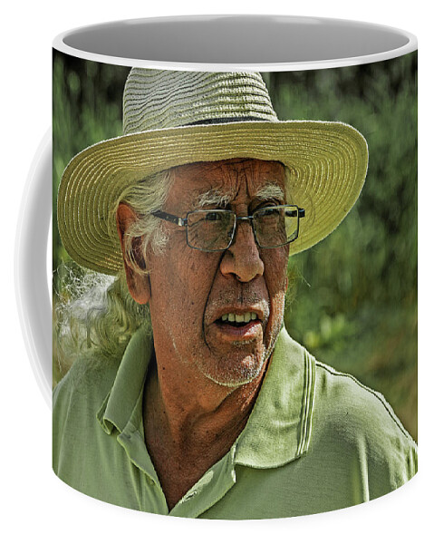 Cuban Coffee Mug featuring the photograph Un Granjero Cubano by Mike Schaffner