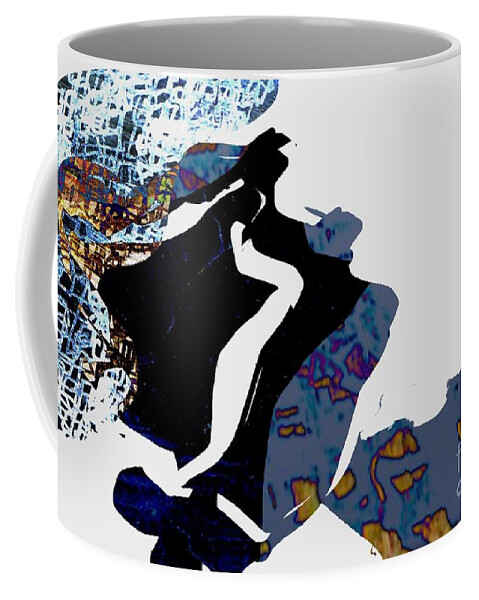 Abstract Art Coffee Mug featuring the digital art Un/Tangled by Jeremiah Ray