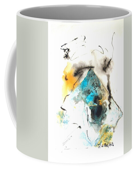 Mixed Media Coffee Mug featuring the mixed media Unbound by Dick Richards