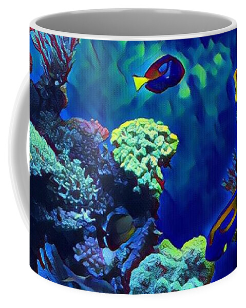 Under The Sea Coffee Mug featuring the photograph Under the Sea by Juliette Becker