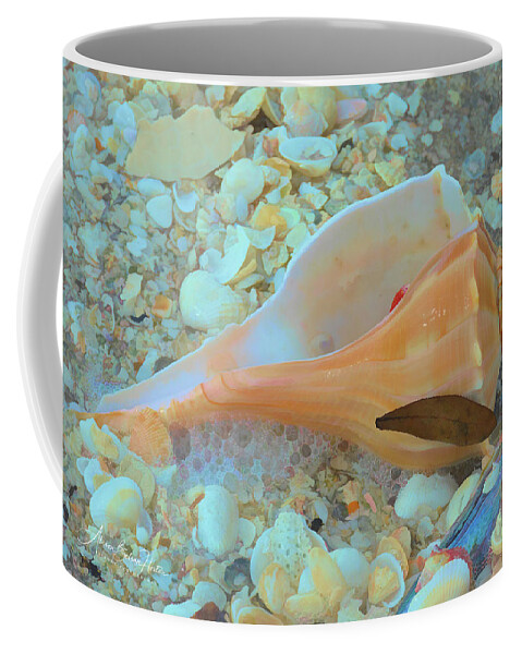 Conch Shell Coffee Mug featuring the photograph Underwater by Alison Belsan Horton