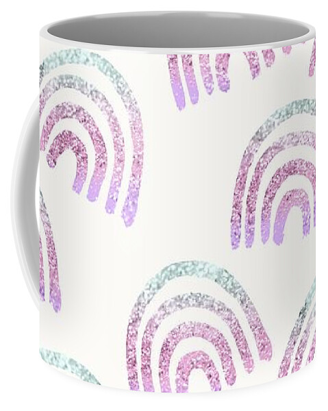 Rainbow Art Deco Coffee Mug