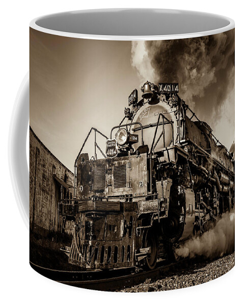 Train Coffee Mug featuring the photograph Union Pacific 4014 Big Boy by David Morefield