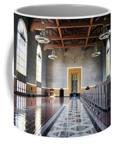 Union Station Coffee Mug featuring the photograph Union Station Los Angeles by Kyle Hanson