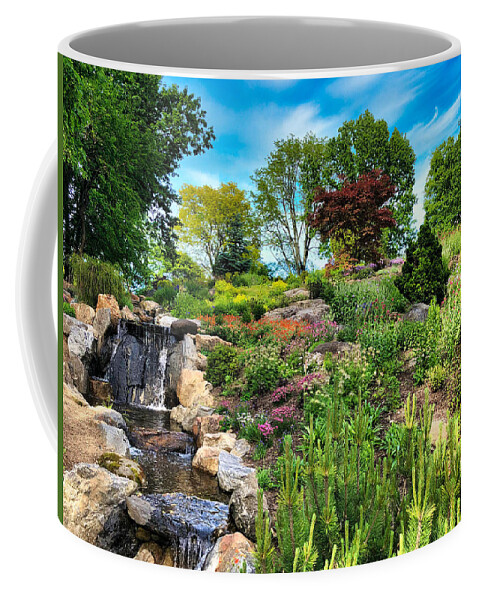 Untermyer Coffee Mug featuring the photograph Untermyer Park Landscape by Russ Considine
