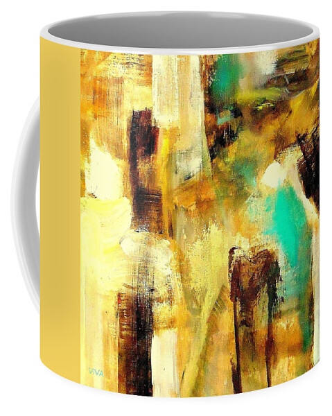 Viva Coffee Mug featuring the painting Untitled - VIVA Anderson by VIVA Anderson